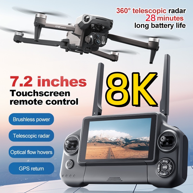 8K 3 Axis Gimbal Brushless 7.2 - Drone Gps Mount reseña y precio