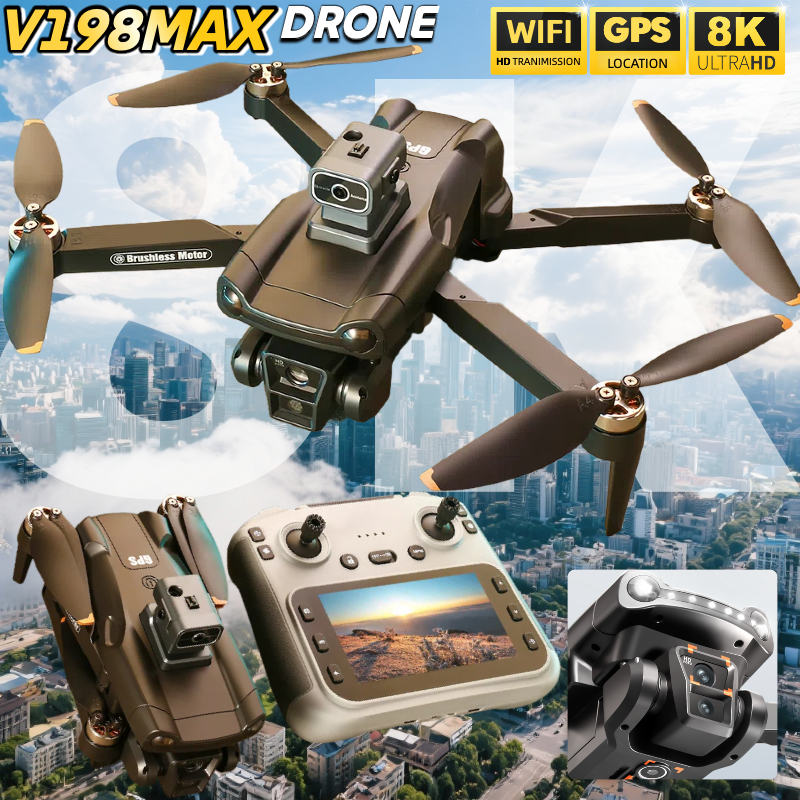 NEW for Genuine V198 MAX Drone - Drone Gps Mount reseña y precio