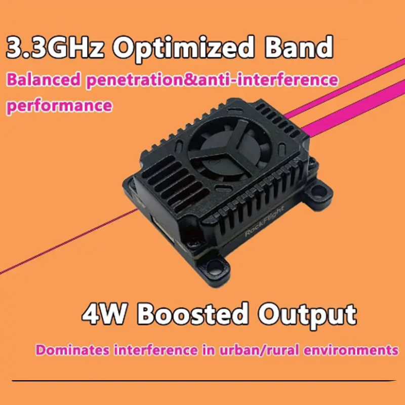SLONWAKE FPV 3.3G 16CH 4000mW  - Drone Frame reseña y precio