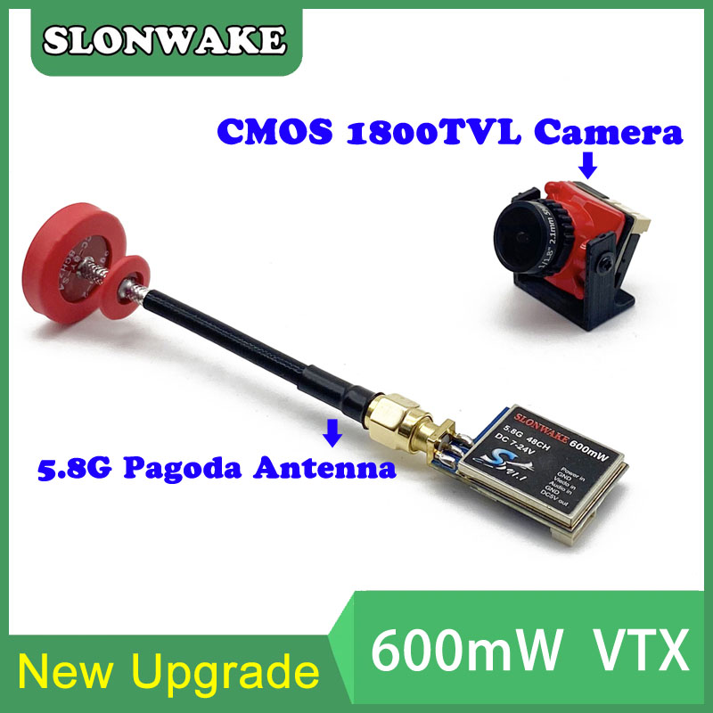 5.8G 48CH 600mW adjustable VTX - Drone Frame reseña y precio