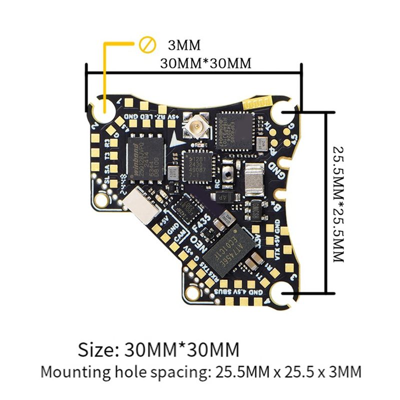FBIL-F435 NEO 1S AIO Flight Co - Drone Flight Controller reseña y precio