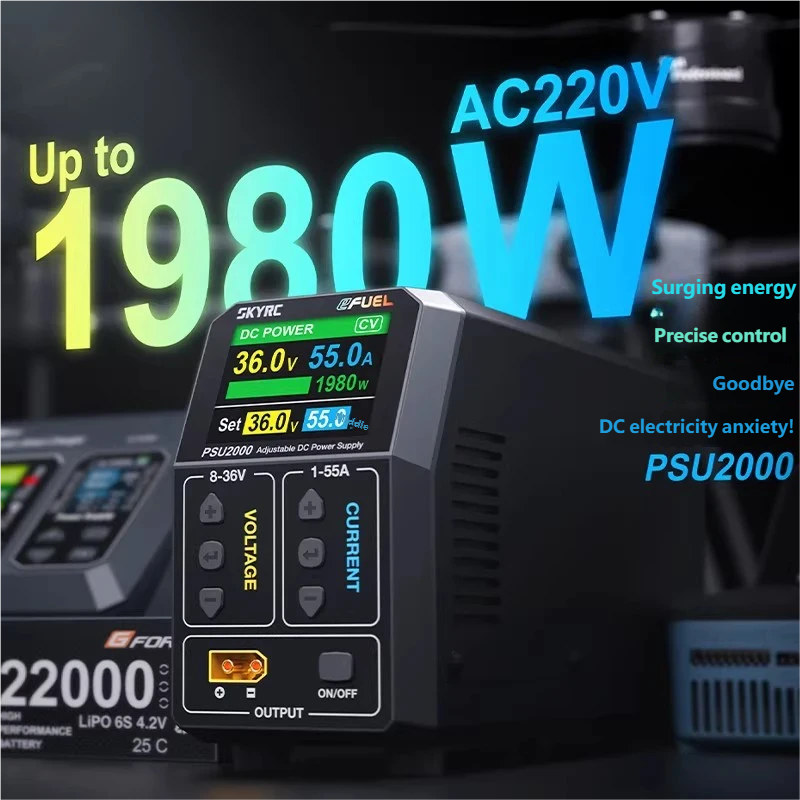 SKYRC PSU2000 1980W Adjustable - Drone Battery reseña y precio