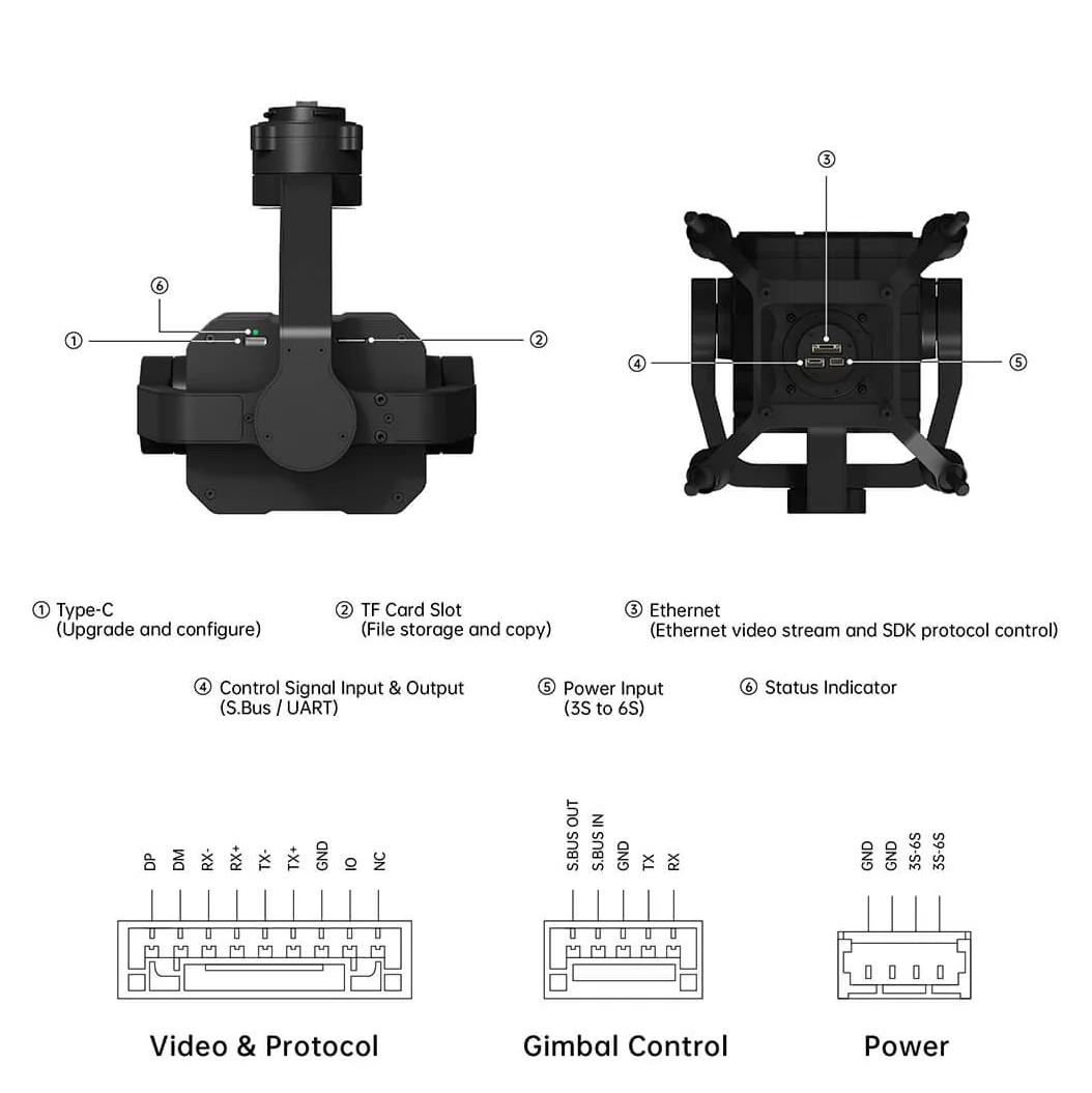 2026 NewT30 Gimbal Camera Dr-o - Drone Camera reseña y precio