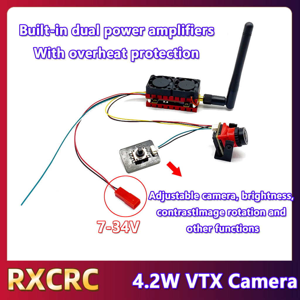 RXCRC 5.8G 48CH 4.2W High Powe - Drone Frame reseña y precio