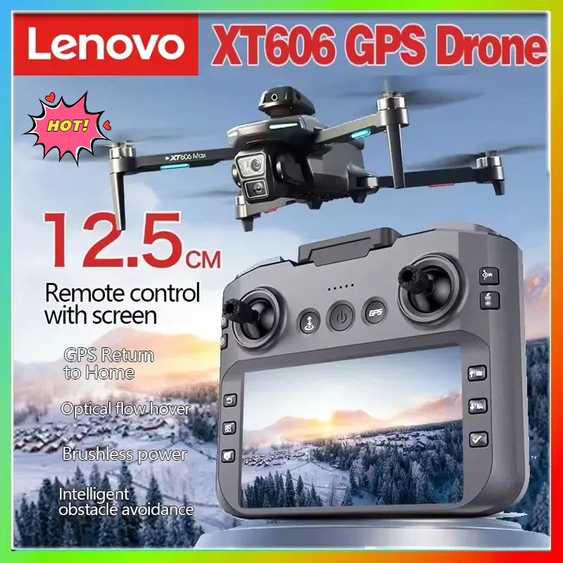 Lenovo XT606 MAX GPS Drone 4k  - Drone Gps Mount reseña y precio