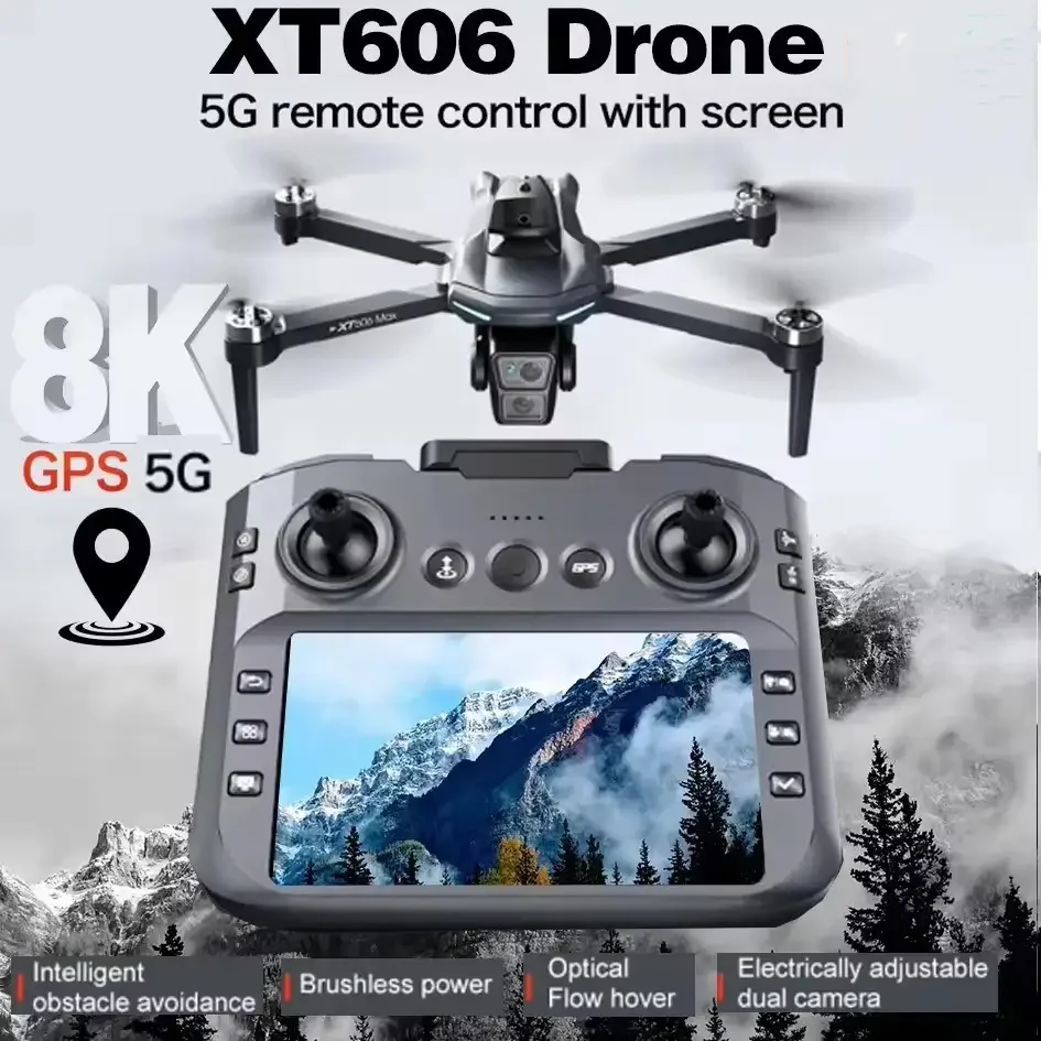Lenovo XT606 MAX GPS Drone 4k  - Drone Gps Mount reseña y precio
