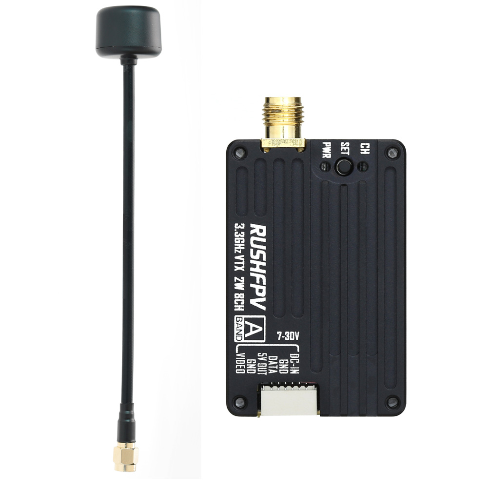 RUSHFPV 3.3G 2W VTX Transmitte - Drone Antenna reseña y precio