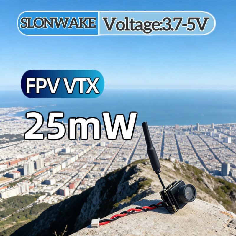 SLONWAKE FPV 25mW power simula - Drone Frame reseña y precio