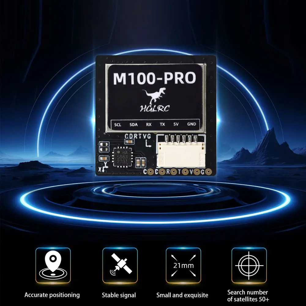 HGLRC M100 PRO GPS Chip B101 1 - Drone Compass reseña y precio
