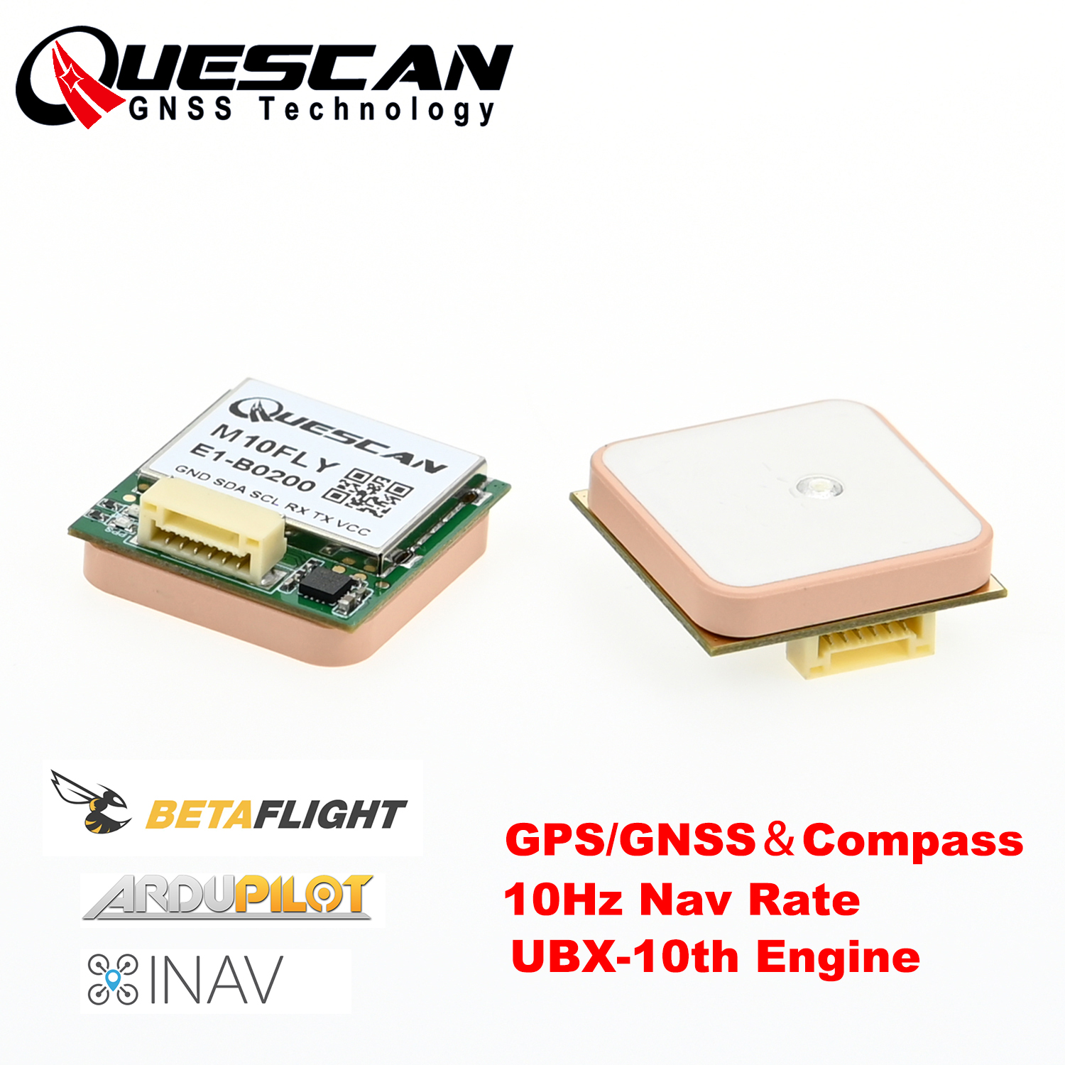 Quescan 25mm*25mm M10FLY 10Hz  - Drone Compass reseña y precio