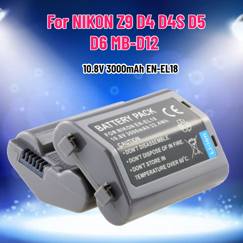 10.8V 3000mAh EN-EL18 EN-EL18A - Drone Battery reseña y precio