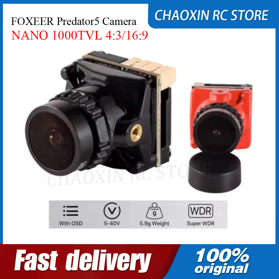 FOXEER Predator5 Camera NANO 1 - Drone Battery reseña y precio