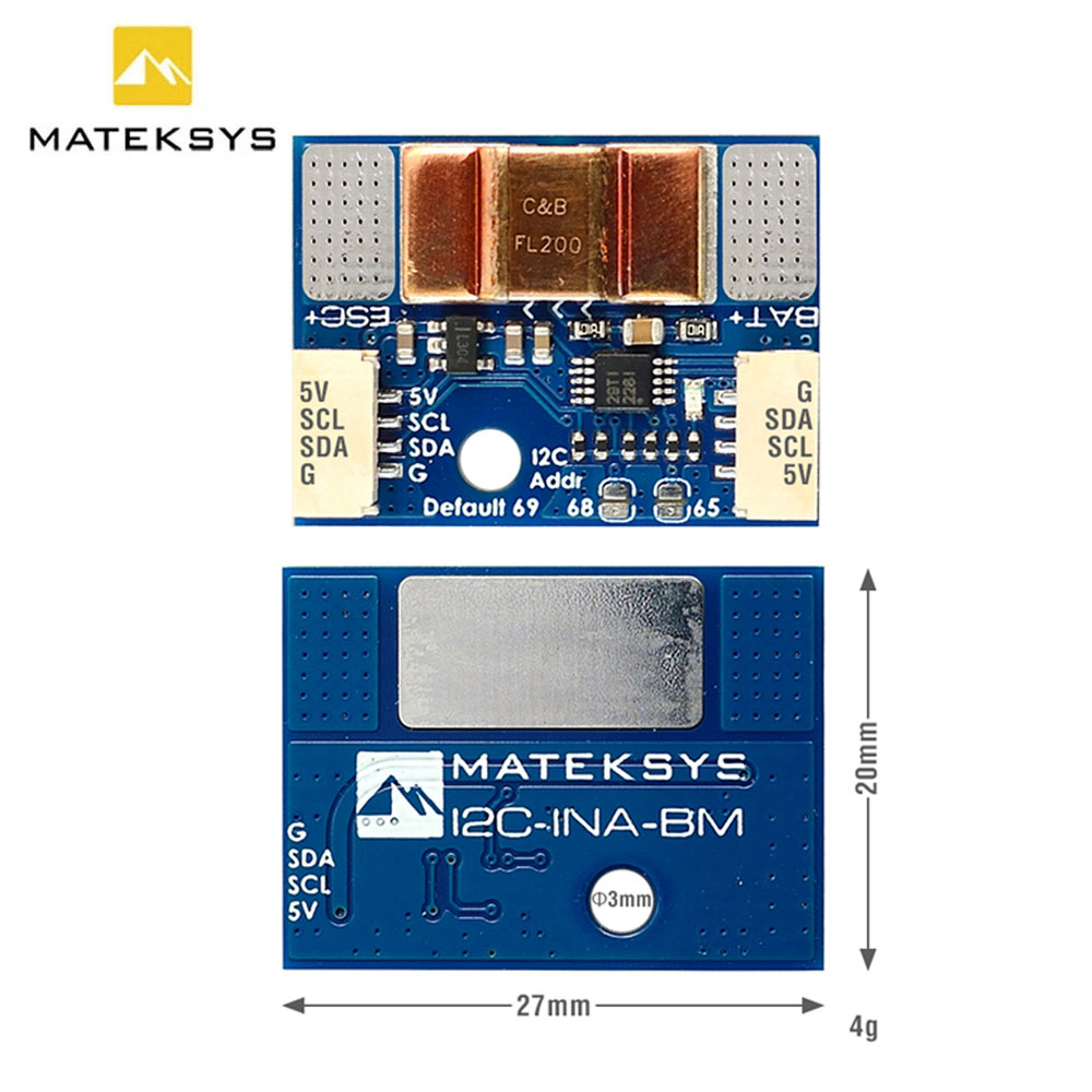 MATEK Mateksys I2C-INA-BM ULTR - Drone Power Distribution Board reseña y precio