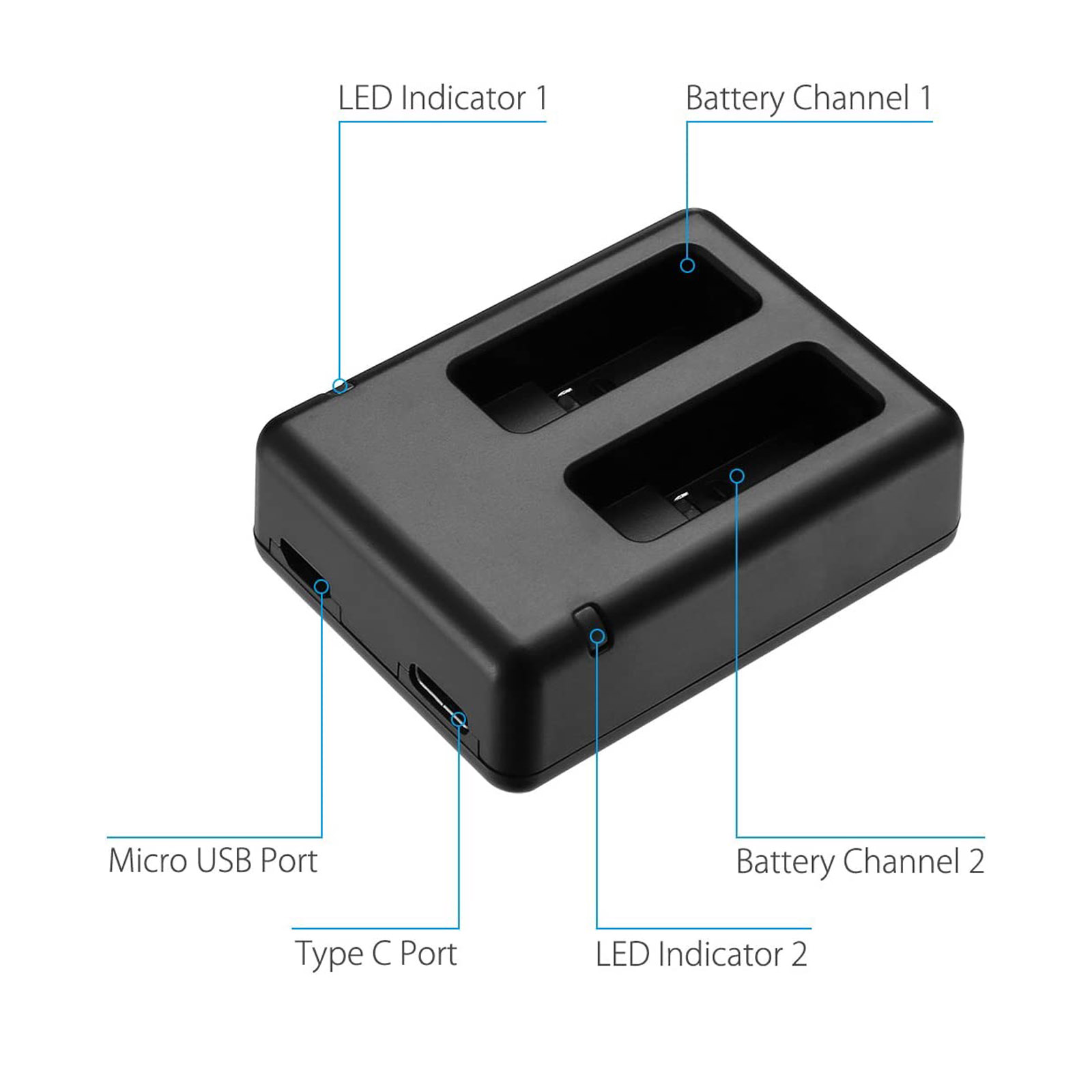 Suitable for GOPRO Hero 5 Char - Drone Battery reseña y precio