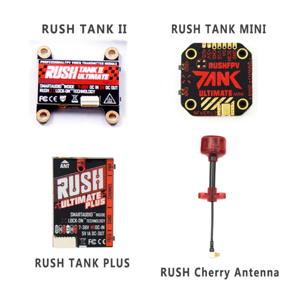 RUSH TANK Ultimate II/Mini/ PL - Drone Frame reseña y precio