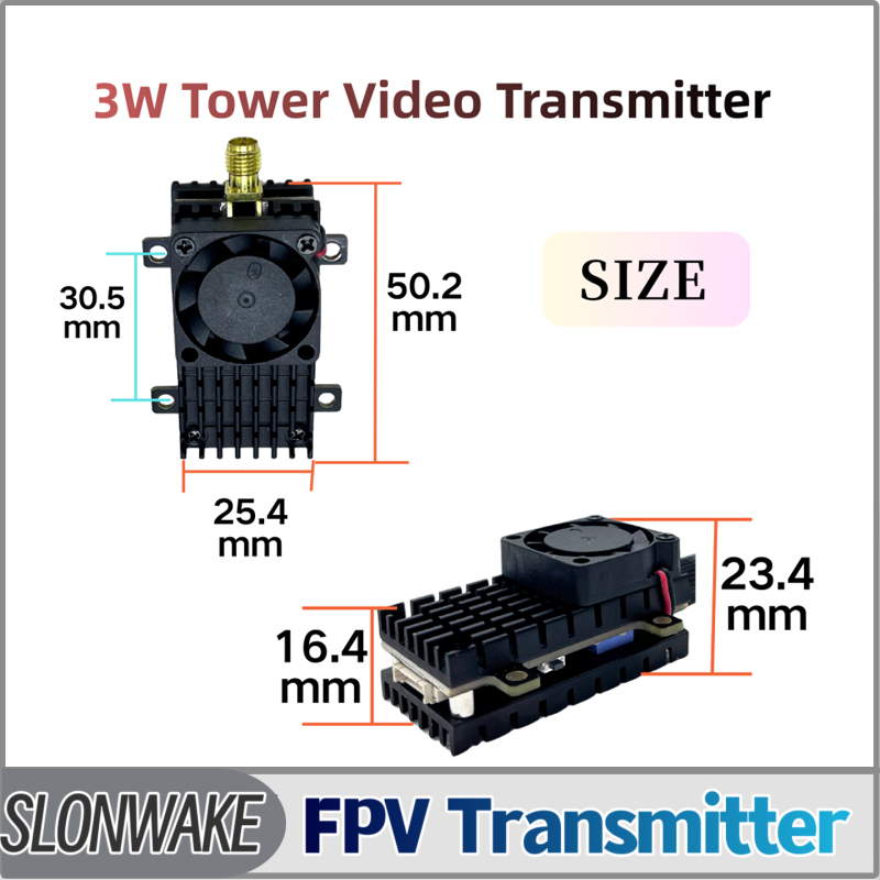 SLONWAKE 5.8G 3000mW Simulatio - Drone Frame reseña y precio