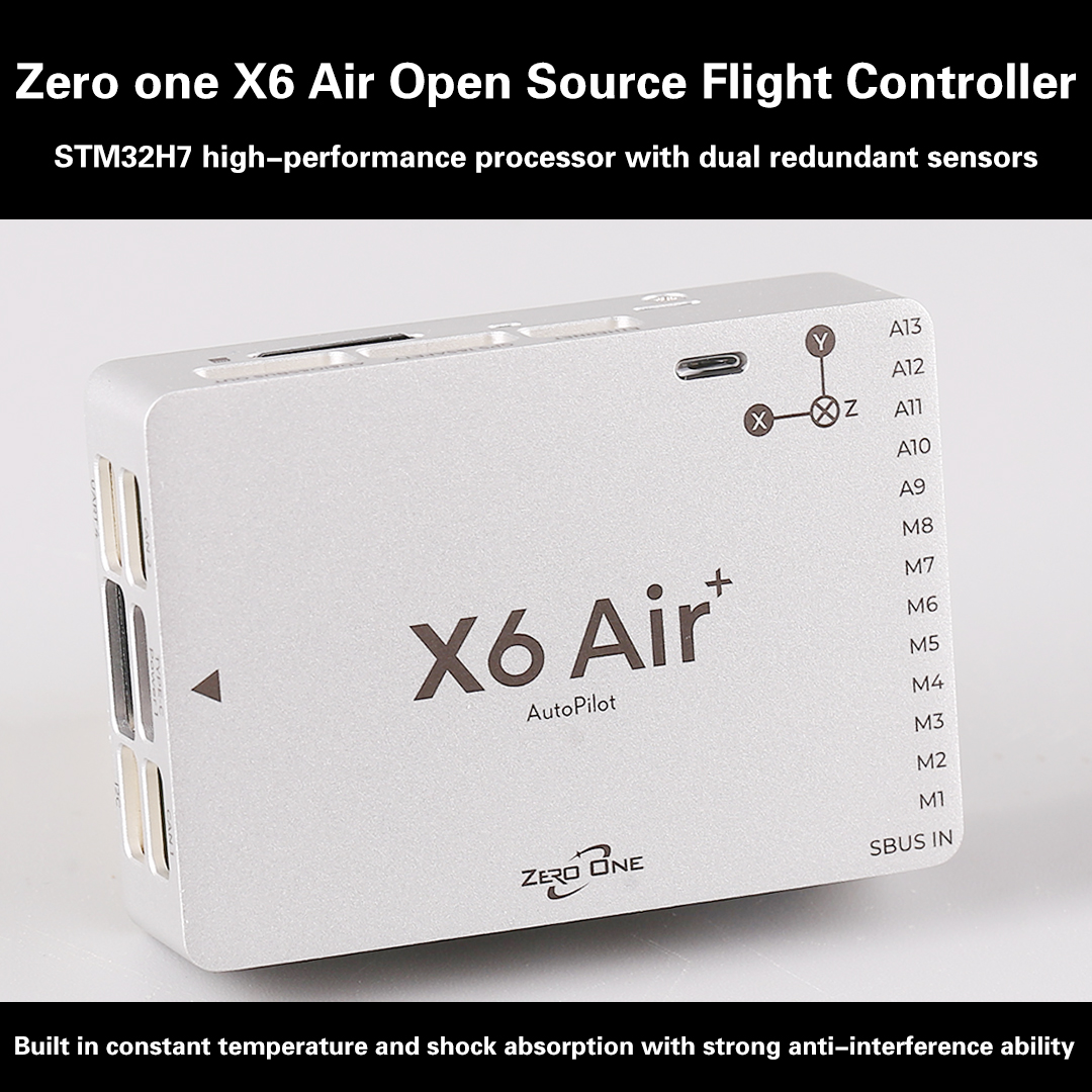 Zero One's new X6 Air+Open-Sou - Drone Flight Controller reseña y precio