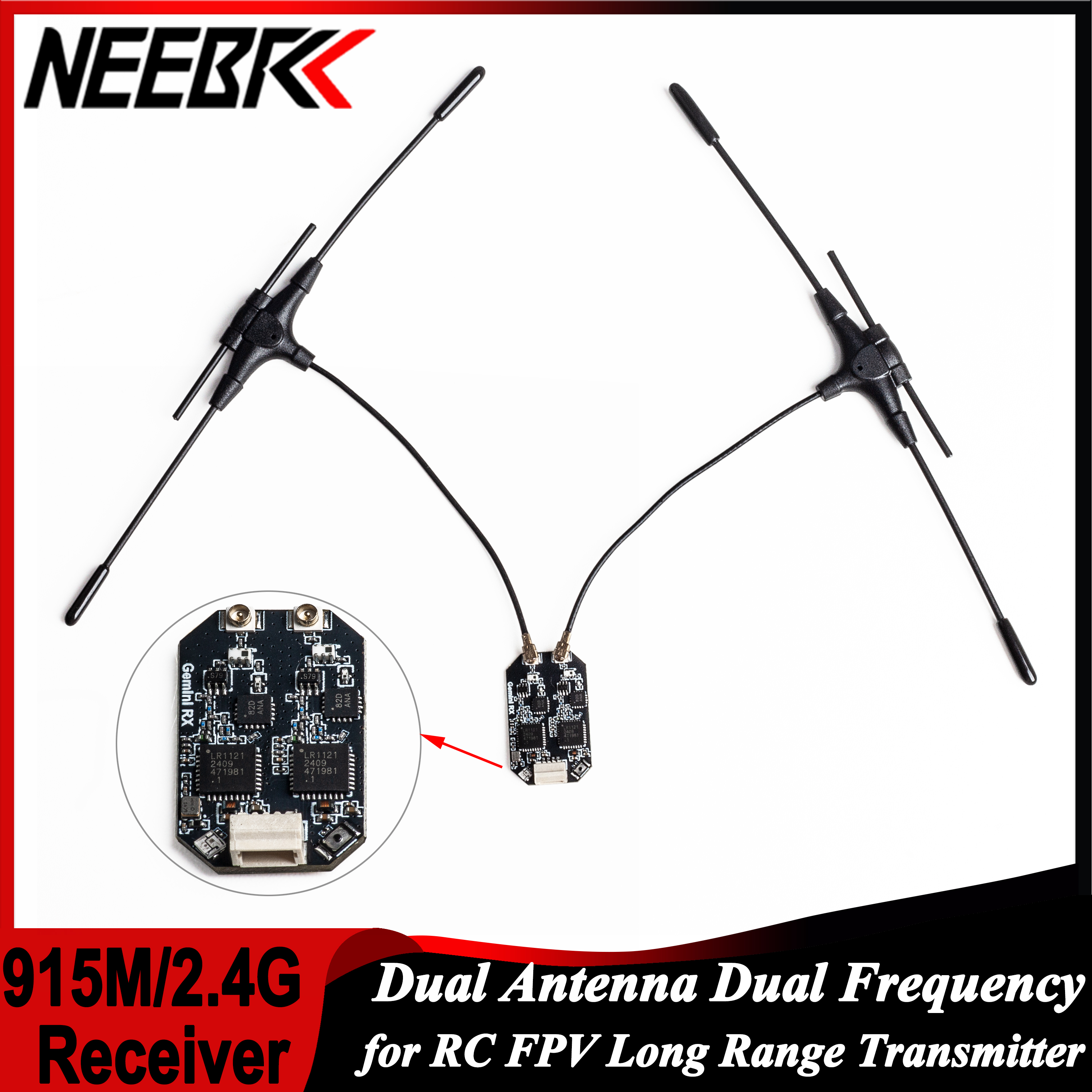 ELRS 915MHz/2.4GHz Gemini Dual - Drone Frame reseña y precio