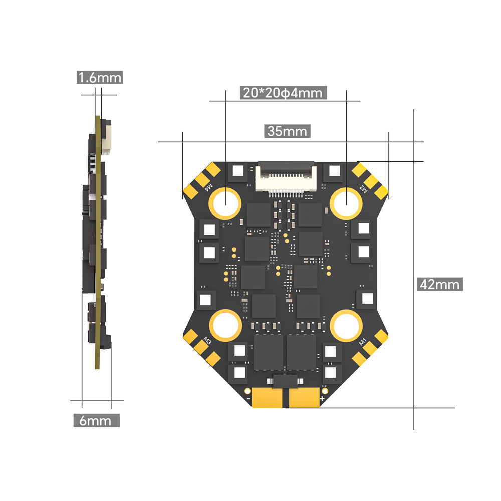 iFlight Borg F7 Mini Stack Fli - Drone Flight Controller reseña y precio