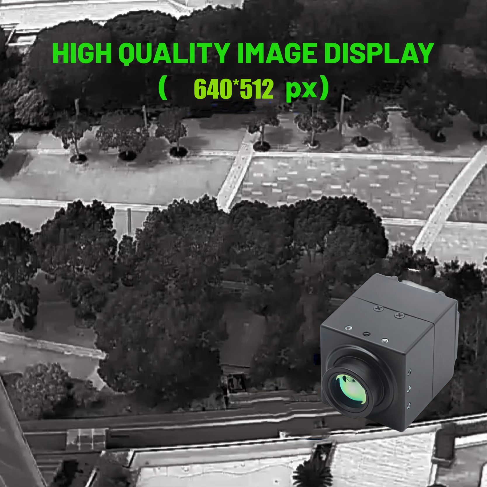 Uncooled 640x512 50Hz Radiomet - Drone Camera reseña y precio