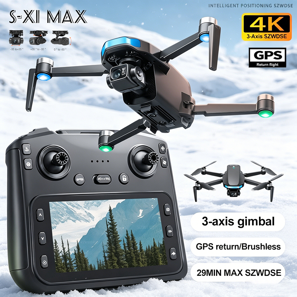 New S-X1 MAX Drone GPS 8K Prof - Drone Gps Mount reseña y precio