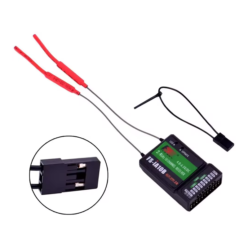 Flysky FS-iA10B 2.4G 10 Channe - Drone Battery reseña y precio